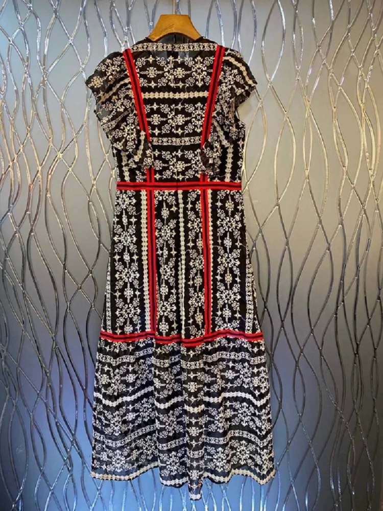 Summer Ladies Lace Embroidery Ruffles Retro Elegant Pleated Dress 2021New Summer Ladies Fashion Party Pompon Skirt Bing XL
Summer Ladies Lace Embroidery Ruffles Retro Elegant Pleated Dress 2021New Summer Ladies Fashion Party Pompon Skirt Bing XL