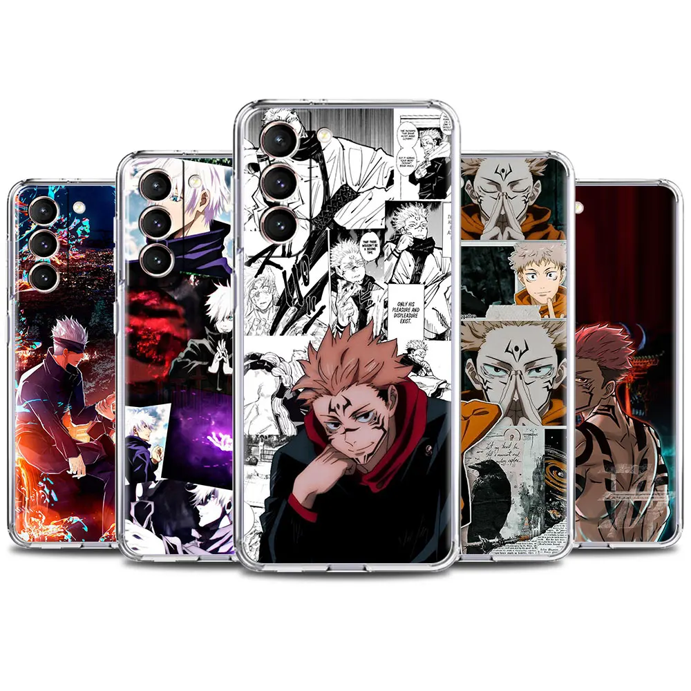 Jujutsu Kaisen Anime Transparent Case For Samsung Galaxy S21 Ultra S20 FE Soft Cover S10 Lite S8 S9 Plus S10e Clear Phone Couqe
Jujutsu Kaisen Anime Transparent Case For Samsung Galaxy S21 Ultra S20 FE Soft Cover S10 Lite S8 S9 Plus S10e Clear Phone Couqe