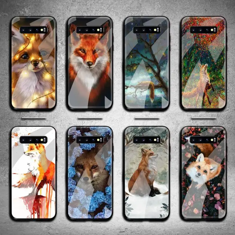 Cute Fox In Autumn leaves forest Phone Case Tempered Glass For Samsung S20 Plus S7 S8 S9 S10 Plus Note 8 9 10 Plus
Cute Fox In Autumn leaves forest Phone Case Tempered Glass For Samsung S20 Plus S7 S8 S9 S10 Plus Note 8 9 10 Plus