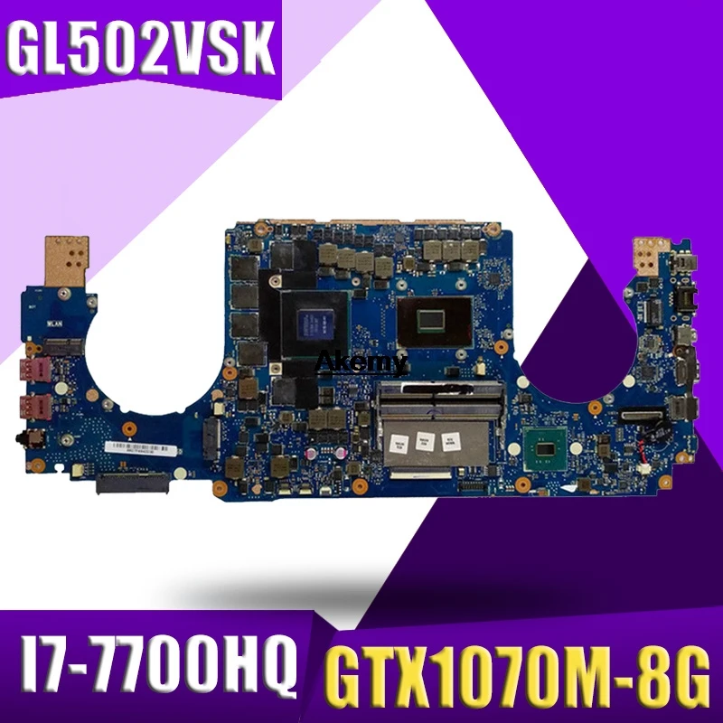 GL502VSK материнская плата для ноутбука ASUS GL502VSK GL502VS GL502V GL502 Тесты оригинальная материнская плата I7-7700HQ GTX1070M-8G
GL502VSK материнская плата для ноутбука ASUS GL502VSK GL502VS GL502V GL502 Тесты оригинальная материнская плата I7-7700HQ GTX1070M-8G