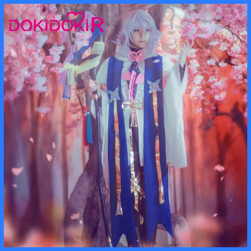 DokiDoki-R Game Fate Cosplay Fate/Grand Order Merlin Magus of Flowers Full Stage Costume Men Halloween Cosplay Fate Merlin
DokiDoki-R Game Fate Cosplay Fate/Grand Order Merlin Magus of Flowers Full Stage Costume Men Halloween Cosplay Fate Merlin