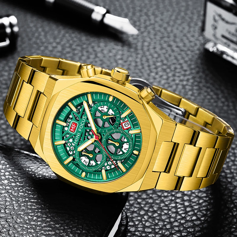 MINI FOCUS New Watches Men Quartz Wristwatch Top Luxury Brand Business Clock Fashion Multifunctional Sports Chronograph Relogios
MINI FOCUS New Watches Men Quartz Wristwatch Top Luxury Brand Business Clock Fashion Multifunctional Sports Chronograph Relogios