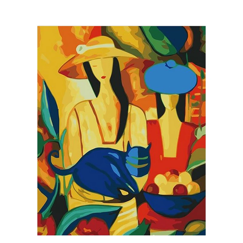 Woman Oil Picture By Number On Canvas With 60x60 Frame For Adults Handmade DIY Kits Acrylic Paint By Number Color Home Decor Art 
Woman Oil Picture By Number On Canvas With 60x60 Frame For Adults Handmade DIY Kits Acrylic Paint By Number Color Home Decor Art