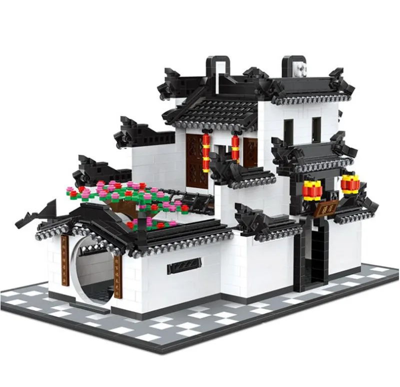 5310 Architecture Chinese Hui Style Traditional Structure Courtyard House Building Blocks Bricks Education Toys Christmas Gifts 
5310 Architecture Chinese Hui Style Traditional Structure Courtyard House Building Blocks Bricks Education Toys Christmas Gifts