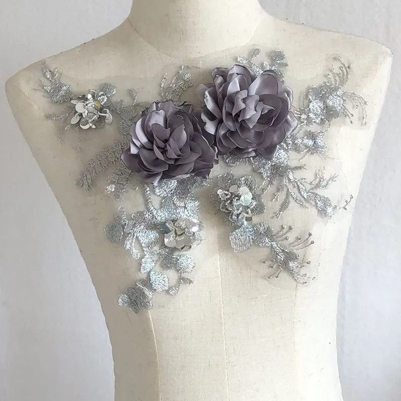 Three-dimensional flower sequins beaded embroidery cloth sticke Clothes decoration handmade accessories
Three-dimensional flower sequins beaded embroidery cloth sticke Clothes decoration handmade accessories
