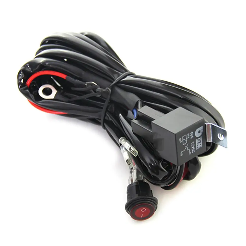 12V 40A Car Working Light Relay Wiring Harness Fog Light Bar Kit ON/OFF Switch Led Spotlight
12V 40A Car Working Light Relay Wiring Harness Fog Light Bar Kit ON/OFF Switch Led Spotlight