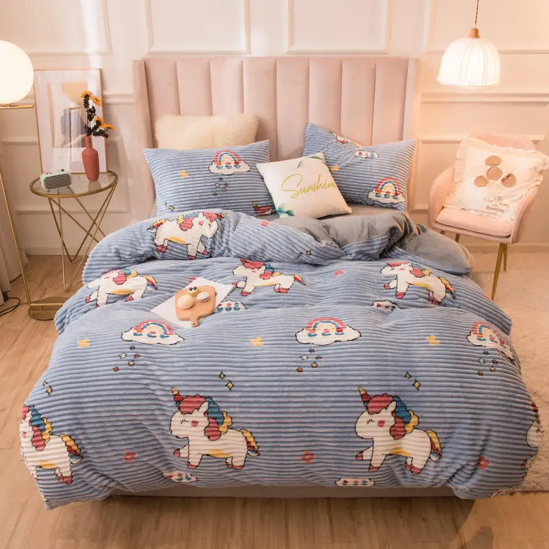1 шт. одеяло чехол для детской теплой кровати двойной размер funda nordica cama 150