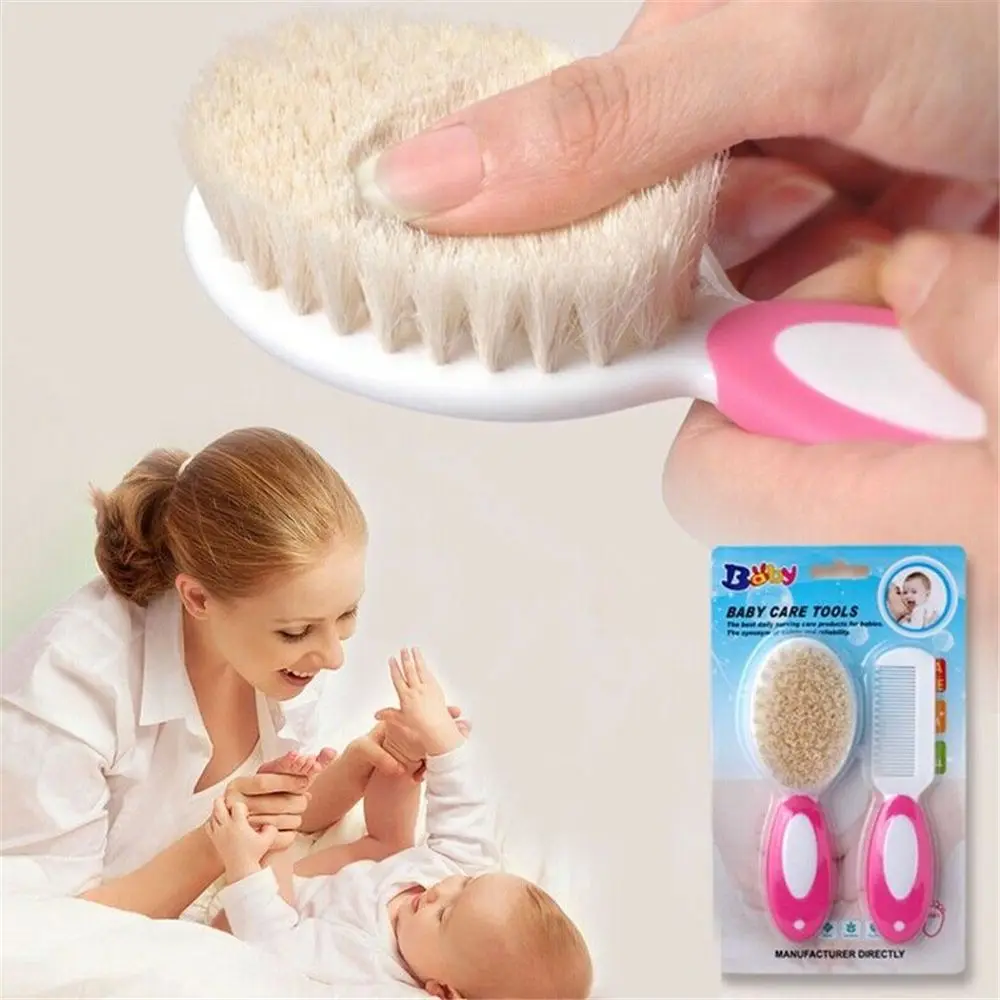 1 Set Baby Scalp Hair Comb Set Newborn Bath Shampoo Massage Soft Wool Brush Non-slip Portable Kids Products
1 Set Baby Scalp Hair Comb Set Newborn Bath Shampoo Massage Soft Wool Brush Non-slip Portable Kids Products