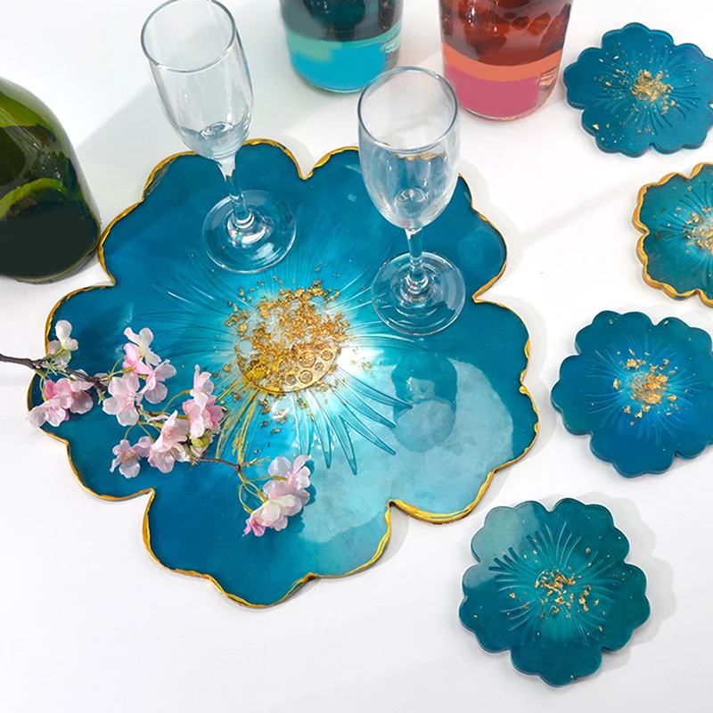 Epoxy Resin Molds For Craft Coaster Jewelry Making Tools Resin Mold DIY Sakura Tea Tray Coaster/Flower Plate Dish Silicone Mold
Epoxy Resin Molds For Craft Coaster Jewelry Making Tools Resin Mold DIY Sakura Tea Tray Coaster/Flower Plate Dish Silicone Mold