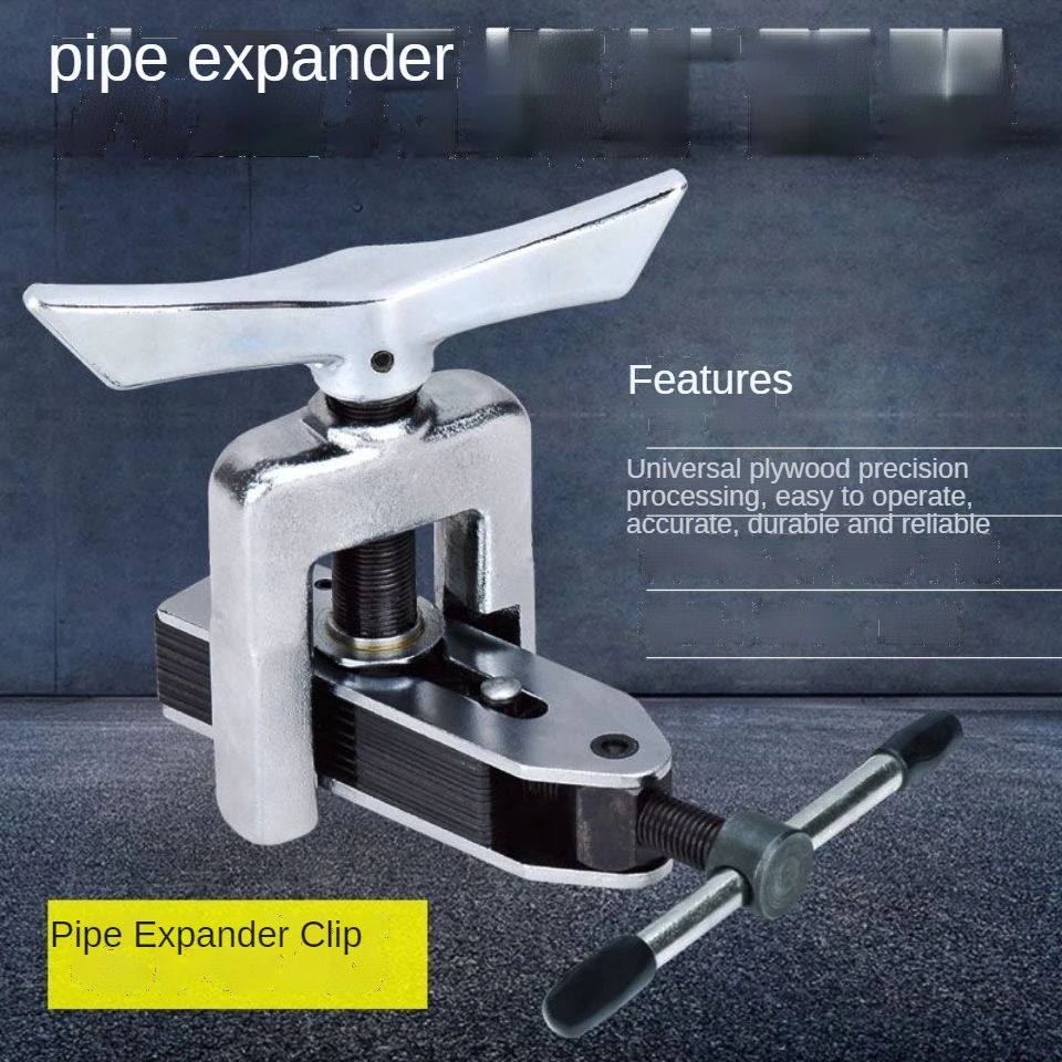 Pipe Expander Clip Universal Expander Brass Tube Expander Bell Mouth Expander Tools Applicable to Innch and Metric
Pipe Expander Clip Universal Expander Brass Tube Expander Bell Mouth Expander Tools Applicable to Innch and Metric