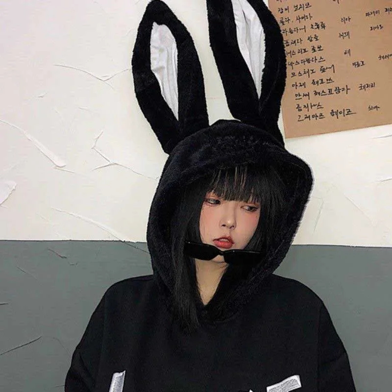 Anime Rabbit Ears Unisex Spring Autumn Hooded Jacket Sweatshirt Halloween Demon Rabbit Cosplay Costume Kawaii hoodie
Anime Rabbit Ears Unisex Spring Autumn Hooded Jacket Sweatshirt Halloween Demon Rabbit Cosplay Costume Kawaii hoodie