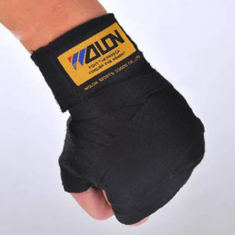 

2pcs/roll Width 5cm Length 2.5/3/5M Cotton Sports Strap Boxing Bandage Sanda Muay Thai MMA Taekwondo Hand Gloves Wraps