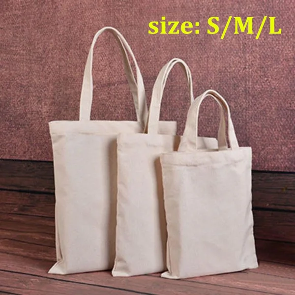 3 Sizes Plain Shopping Bag Women Linen Storage Handbag Simple Portable Grocery Bag Lady Girls Hand Tote Large Capacity Reusable
3 Sizes Plain Shopping Bag Women Linen Storage Handbag Simple Portable Grocery Bag Lady Girls Hand Tote Large Capacity Reusable