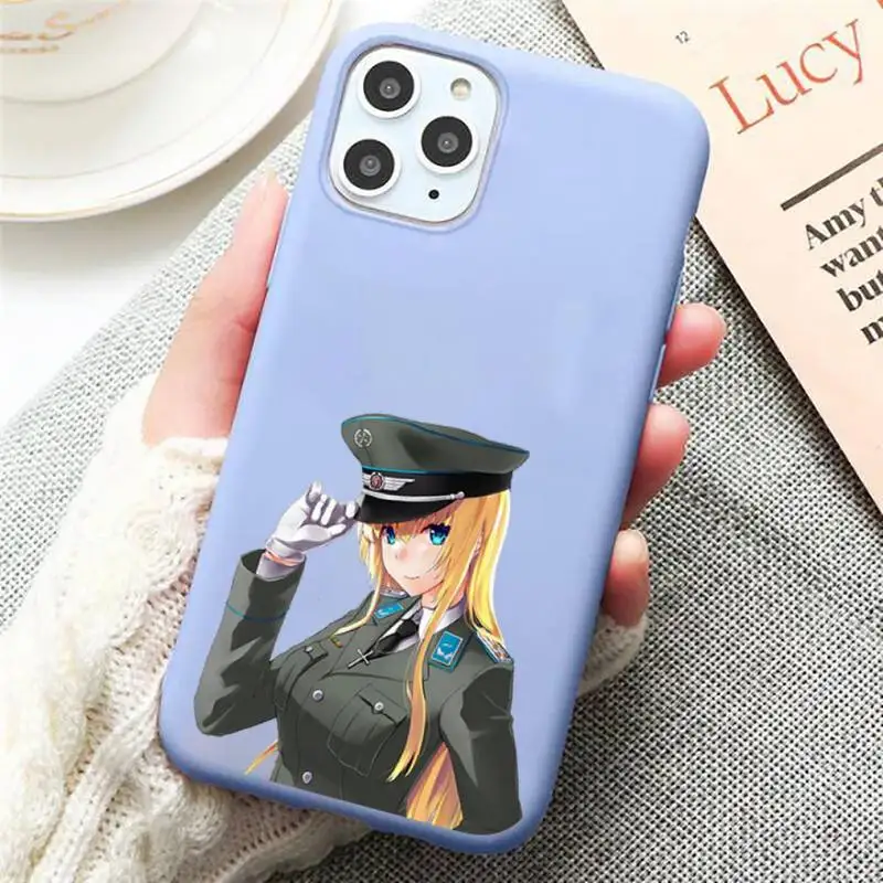 Fashion anime police girl Phone Case Candy Color Blue for iPhone 11 12 pro XS MAX 8 7 6 6S Plus X 5S SE 2020 XR
Fashion anime police girl Phone Case Candy Color Blue for iPhone 11 12 pro XS MAX 8 7 6 6S Plus X 5S SE 2020 XR