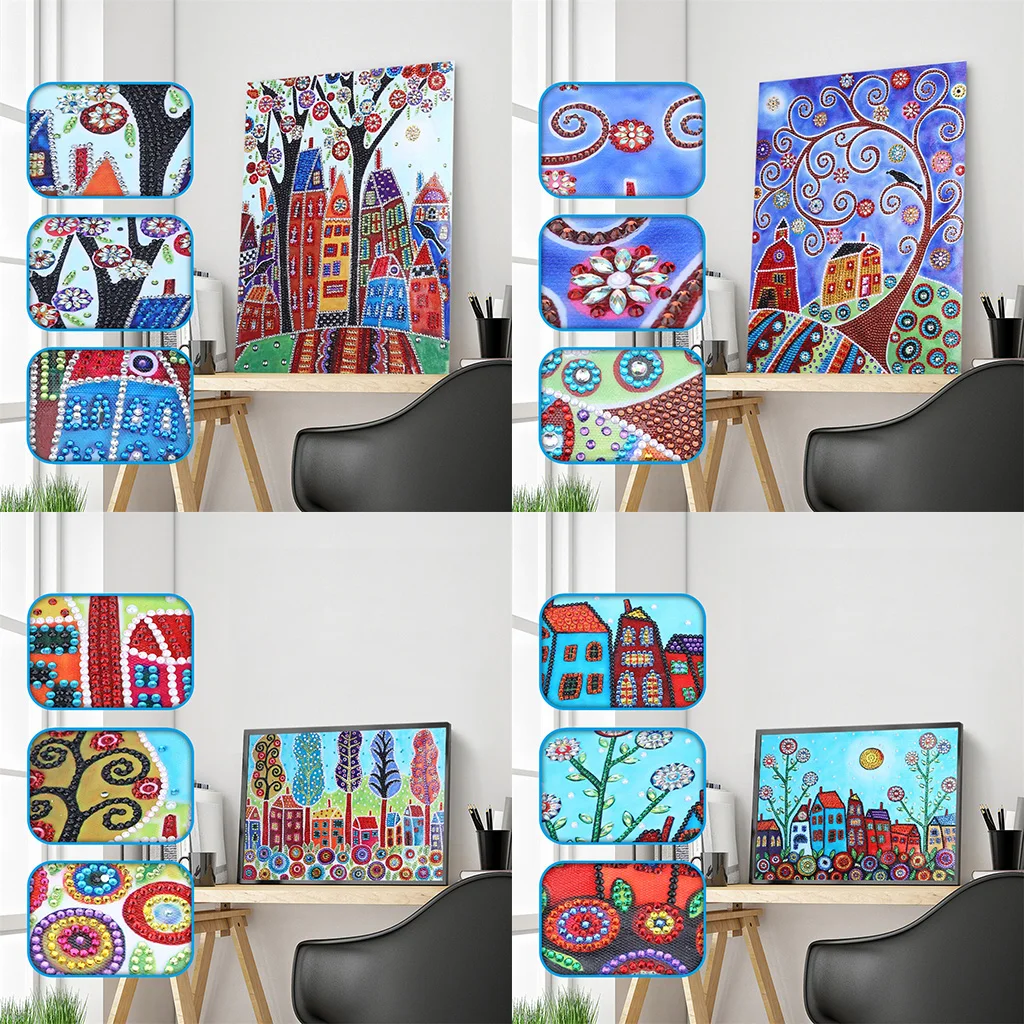 Diamond Mosaic 5D Special Shaped Diamond Painting House City Landscape DIY Embroidery Cross Stitch Crystal Art Kit Home Decor
Diamond Mosaic 5D Special Shaped Diamond Painting House City Landscape DIY Embroidery Cross Stitch Crystal Art Kit Home Decor