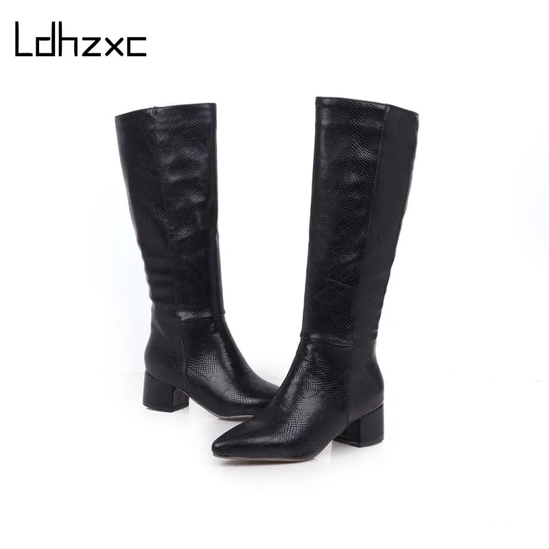 LDHZXC Euro Style Plus Size Female High Heels Fashion Party Night Club Shoes Woman Winter Warm Women Knee High Western Boots
LDHZXC Euro Style Plus Size Female High Heels Fashion Party Night Club Shoes Woman Winter Warm Women Knee High Western Boots