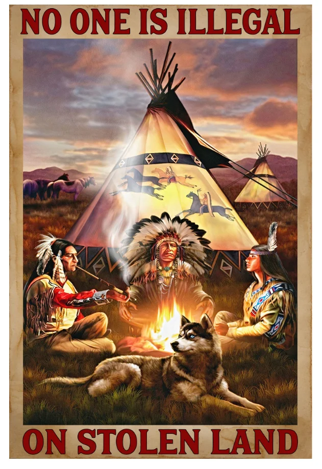 No one on the land is illegal vintage tin sign iron painting wall decoration art wall panel poster wall plaque 8x12 inches
No one on the land is illegal vintage tin sign iron painting wall decoration art wall panel poster wall plaque 8x12 inches