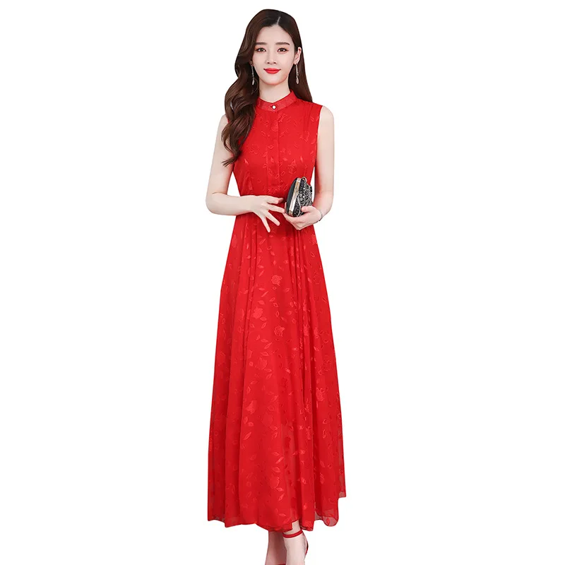 Chiffon dress 2021 new summer popular skirt long waist-length dress with feminine long skirt girl
Chiffon dress 2021 new summer popular skirt long waist-length dress with feminine long skirt girl