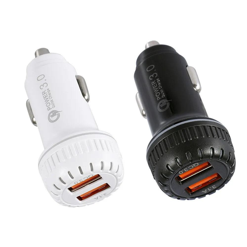 3.1A автомобиля Зарядное устройство Quick Charge 3,0 Универсальный мобильный телефон Dual USB QC3.0 быстрой зарядки 3.1A адаптер для быстрого автомобильног... 
3.1A автомобиля Зарядное устройство Quick Charge 3,0 Универсальный мобильный телефон Dual USB QC3.0 быстрой зарядки 3.1A адаптер для быстрого автомобильног...