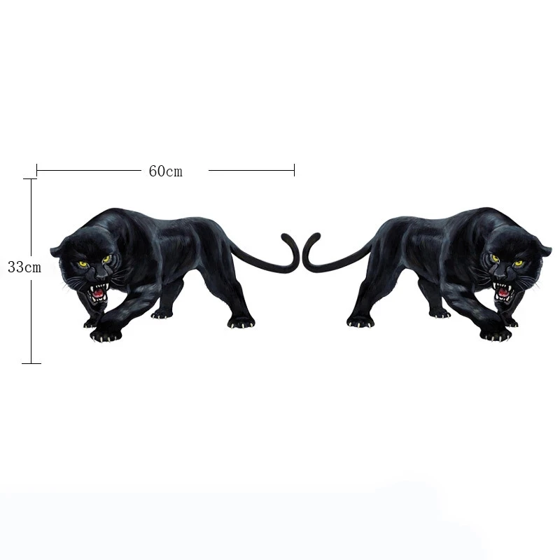 3D Animal Car Sticker Black Panther Roaring Colorful Funny Car Styling auto Accessories
3D Animal Car Sticker Black Panther Roaring Colorful Funny Car Styling auto Accessories