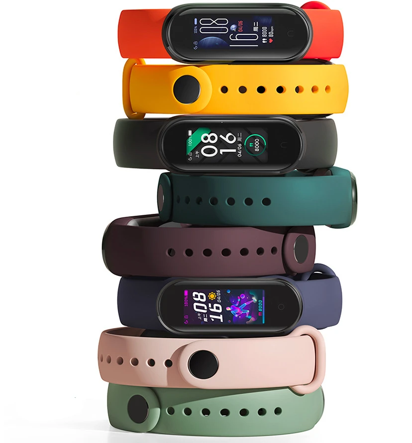 KESHUYOU Silicone Replaceable Strap for Xiaomi MiBand 5 Colorful Bracelet Sport Watch Wrist Band Accessories Optional Color
KESHUYOU Silicone Replaceable Strap for Xiaomi MiBand 5 Colorful Bracelet Sport Watch Wrist Band Accessories Optional Color