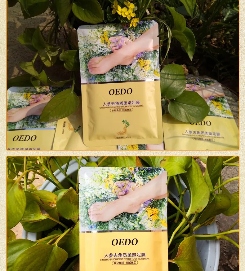 Skin Care Ginseng Extract Remove Foot Dead Skin Mask Foot Care Peeling Exfoliating Skin Socks Whitening Beauty Feet Care Cream
Skin Care Ginseng Extract Remove Foot Dead Skin Mask Foot Care Peeling Exfoliating Skin Socks Whitening Beauty Feet Care Cream