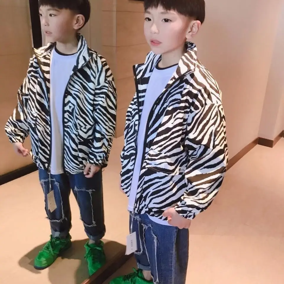 Fall Jacket for Boy Coat Zebra Pattern Jackets Children's Outerwear Clothing for Boys Windbreaker Winter Boy Jacket School Coat
Fall Jacket for Boy Coat Zebra Pattern Jackets Children's Outerwear Clothing for Boys Windbreaker Winter Boy Jacket School Coat