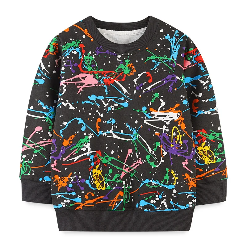 VIDMID Children's long sleeved sweater autumn new boys sweater print Pullover Top 1004 83
VIDMID Children's long sleeved sweater autumn new boys sweater print Pullover Top 1004 83