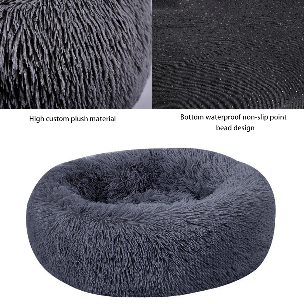 Round Plush Cat Bed House Cat Mat Winter Warm Sleeping Cats Nest Soft Long Plush Dog Basket Pet Cushion Portable Pets Supplies
Round Plush Cat Bed House Cat Mat Winter Warm Sleeping Cats Nest Soft Long Plush Dog Basket Pet Cushion Portable Pets Supplies