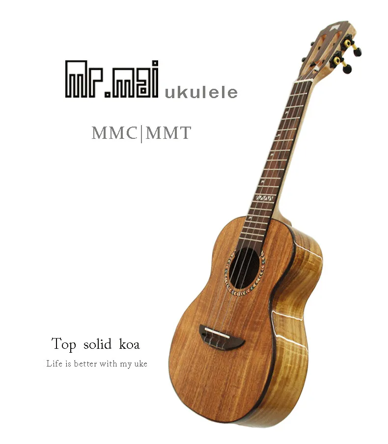Mr.mai MM-C/MM-T Concert/Tenor Ukulélé 23 inch 26 inch Ukulele Solid Koa Wood Gloss Finish Mini Hawaii Guitar With Hard Case 
Mr.mai MM-C/MM-T Concert/Tenor Ukulélé 23 inch 26 inch Ukulele Solid Koa Wood Gloss Finish Mini Hawaii Guitar With Hard Case