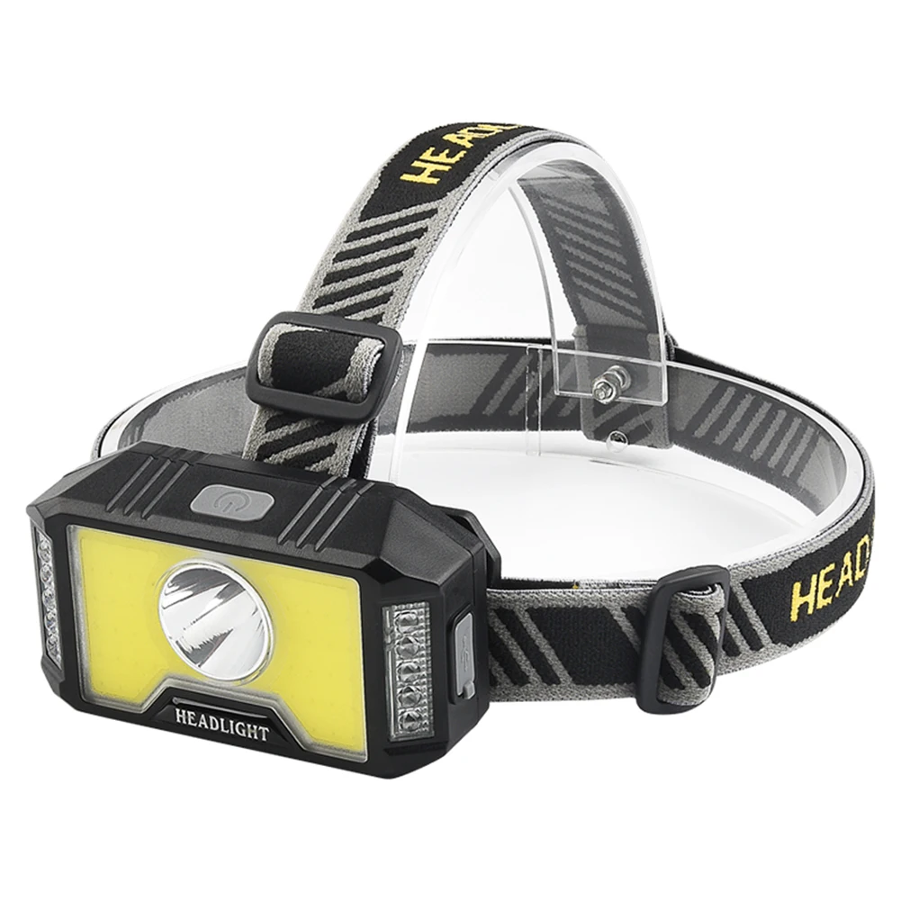 Мощный светодиодный налобный фонарь, водонепроницаемый налобный фонарь для рыбалки с USB-зарядкой, налобный фонарь для улицы, рабочие Налобн... 
Мощный светодиодный налобный фонарь, водонепроницаемый налобный фонарь для рыбалки с USB-зарядкой, налобный фонарь для улицы, рабочие Налобн...