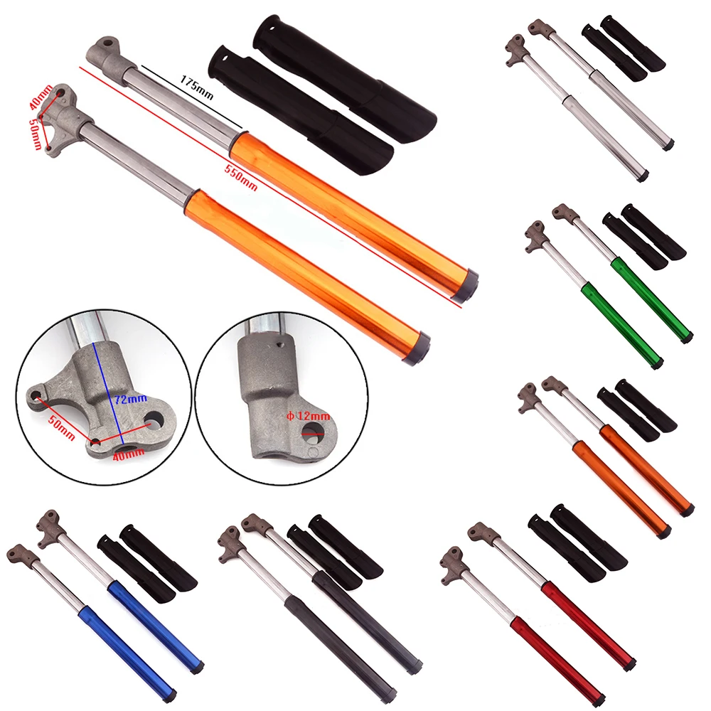 550mm Front Fork Shock Absorber Suspension For Motorcycle Motorcross 49cc 50-110cc Minimotor ATV Scooter Quad Mini Dirt Pit Bike
550mm Front Fork Shock Absorber Suspension For Motorcycle Motorcross 49cc 50-110cc Minimotor ATV Scooter Quad Mini Dirt Pit Bike