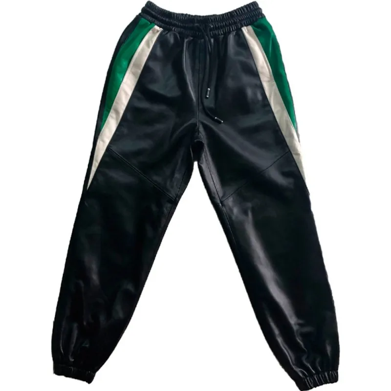 Genuine Leather Harem Pants Women Elastic Lace Up High Waist Casual Trousers Hip Hop Loose Sheepskin Sweatpants Large Size 4XL
Genuine Leather Harem Pants Women Elastic Lace Up High Waist Casual Trousers Hip Hop Loose Sheepskin Sweatpants Large Size 4XL