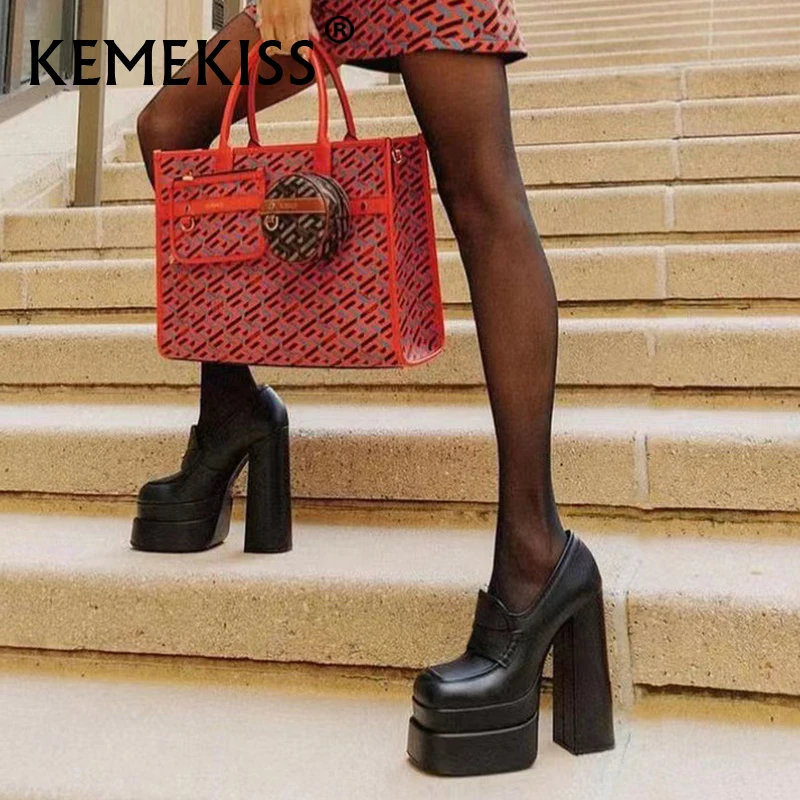 KemeKiss New Women'S High Heel Shoes 2022 Ins High Platform Shoes For Women Pumps Fashion For Thick Hell Footwear Size 34-43
KemeKiss New Women'S High Heel Shoes 2022 Ins High Platform Shoes For Women Pumps Fashion For Thick Hell Footwear Size 34-43