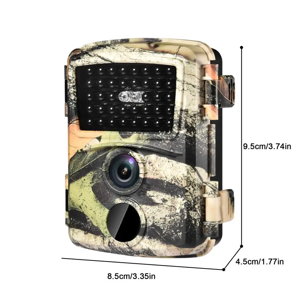 Mini Camera 12MP 1080P HD Lens Waterproof Sensor Sports Camera Field Recorder 12MP/8MP/5MP Infrared Sensors For Outdoor Camping
Mini Camera 12MP 1080P HD Lens Waterproof Sensor Sports Camera Field Recorder 12MP/8MP/5MP Infrared Sensors For Outdoor Camping
