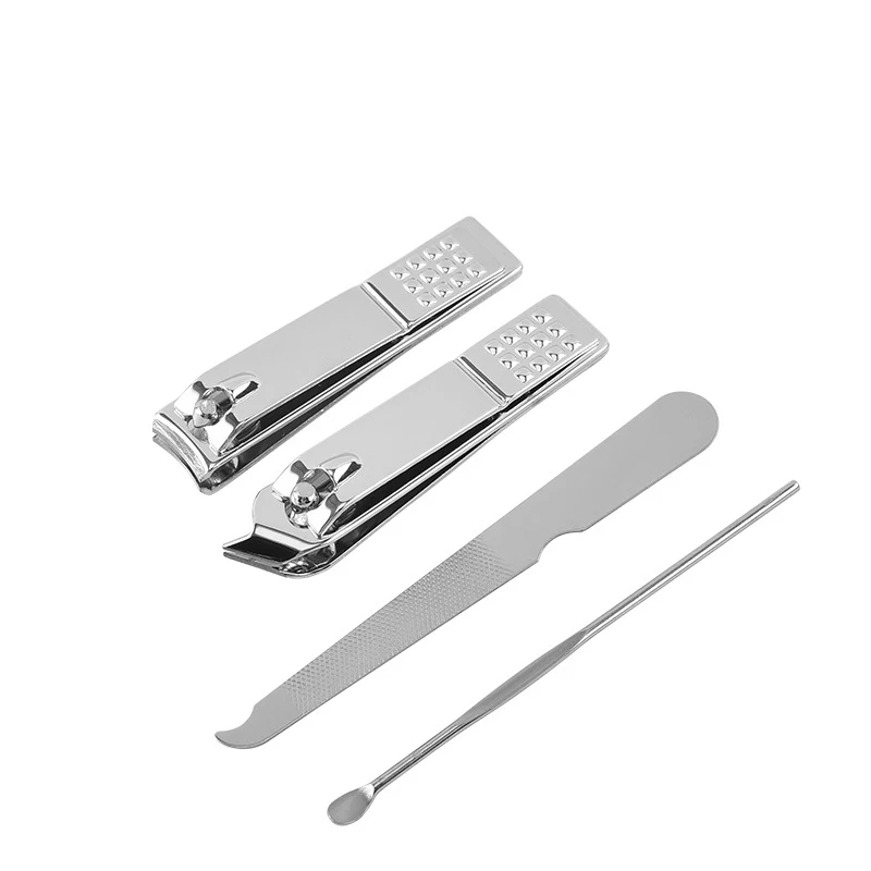 4pcs Stainless Steel Folding Leather Buckle Nail Clipper Set Professional Nail Scissors Cutter Travel Case Kit 4in1 Nail Clean
4pcs Stainless Steel Folding Leather Buckle Nail Clipper Set Professional Nail Scissors Cutter Travel Case Kit 4in1 Nail Clean