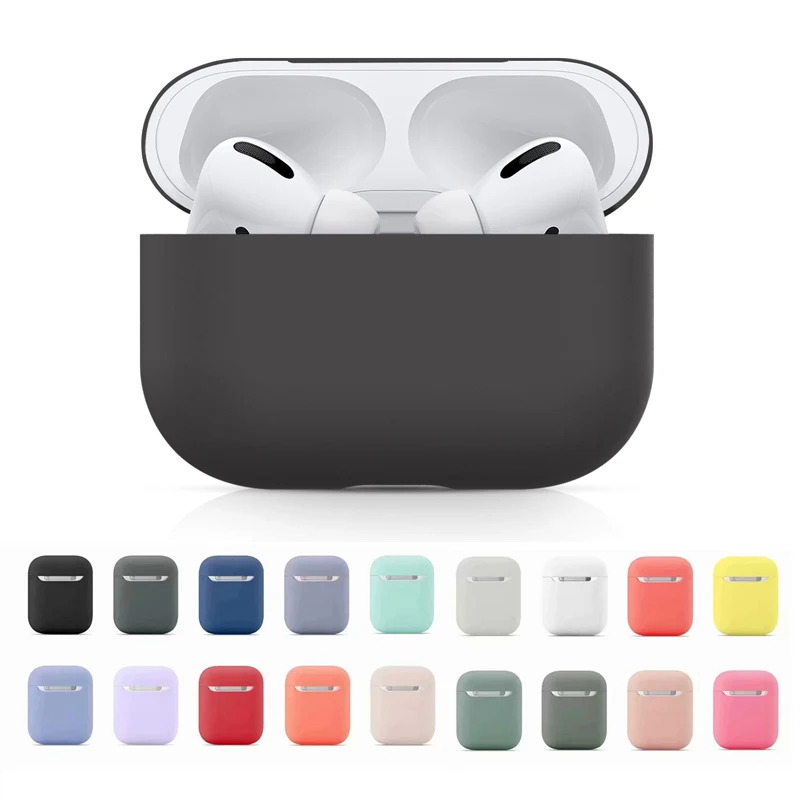Silicone case for Apple Airpods 2/1 pro earphone coque soft protector fundas airpods cover Air pods covers earpods Airpod case
Silicone case for Apple Airpods 2/1 pro earphone coque soft protector fundas airpods cover Air pods covers earpods Airpod case