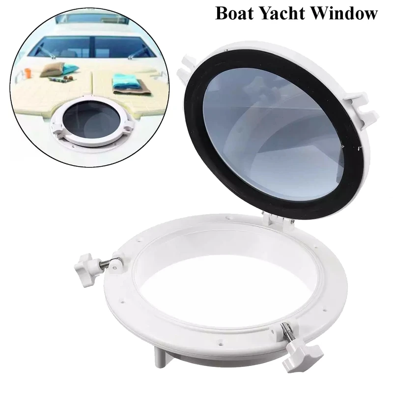 10 Inch RV Boat Yacht Round Portlight Window Replacement Porthole Accessories
10 Inch RV Boat Yacht Round Portlight Window Replacement Porthole Accessories