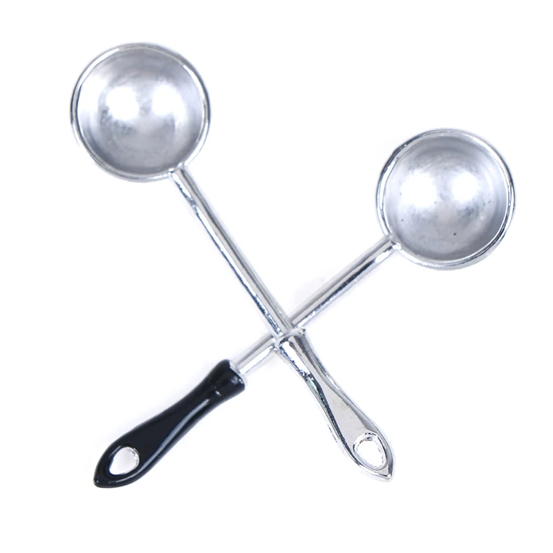 2Pcs 1/12 Dollhouse Miniature Accessories Mini Shovel Soup Spoon mini stir fry spoon cooking spoon
2Pcs 1/12 Dollhouse Miniature Accessories Mini Shovel Soup Spoon mini stir fry spoon cooking spoon