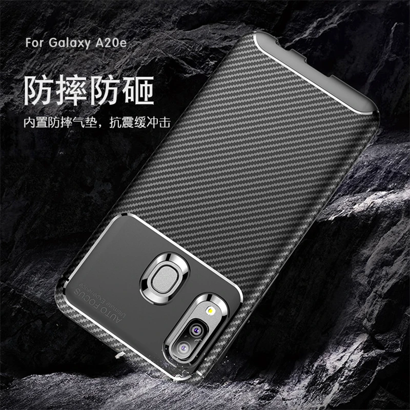 For Samsung Galaxy A20e Case Soft Silicone Anti-knock Carbon Fiber Phone Cover For Samsung A20e Case For Galaxy A20e SM-A202F/DS
For Samsung Galaxy A20e Case Soft Silicone Anti-knock Carbon Fiber Phone Cover For Samsung A20e Case For Galaxy A20e SM-A202F/DS