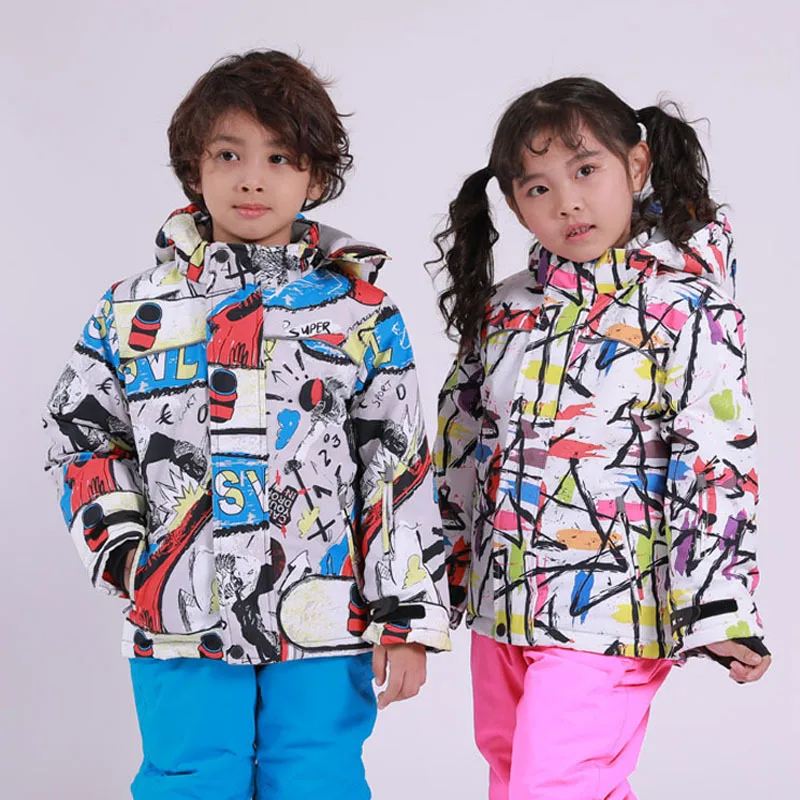 Теплый детский лыжный костюм для мальчиков и девочек, детский зимний ветрозащитный водонепроницаемый комплект из куртки и брюк для сноуборда
Теплый детский лыжный костюм для мальчиков и девочек, детский зимний ветрозащитный водонепроницаемый комплект из куртки и брюк для сноуборда