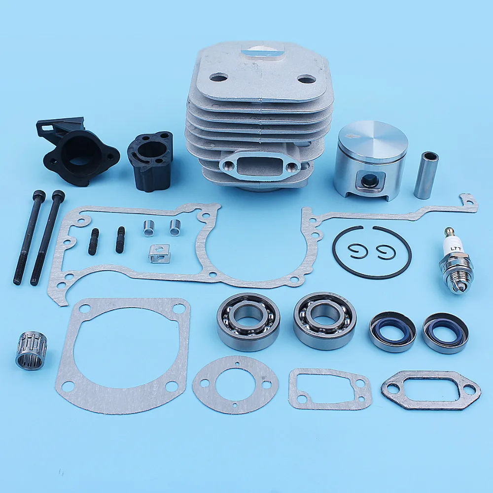 48mm Cylinder Piston Crank Bearing Gaskets Seal Kit For Husqvarna 61 268 272 Chainsaw Intake Manifold Adaptor Replacement Part
48mm Cylinder Piston Crank Bearing Gaskets Seal Kit For Husqvarna 61 268 272 Chainsaw Intake Manifold Adaptor Replacement Part