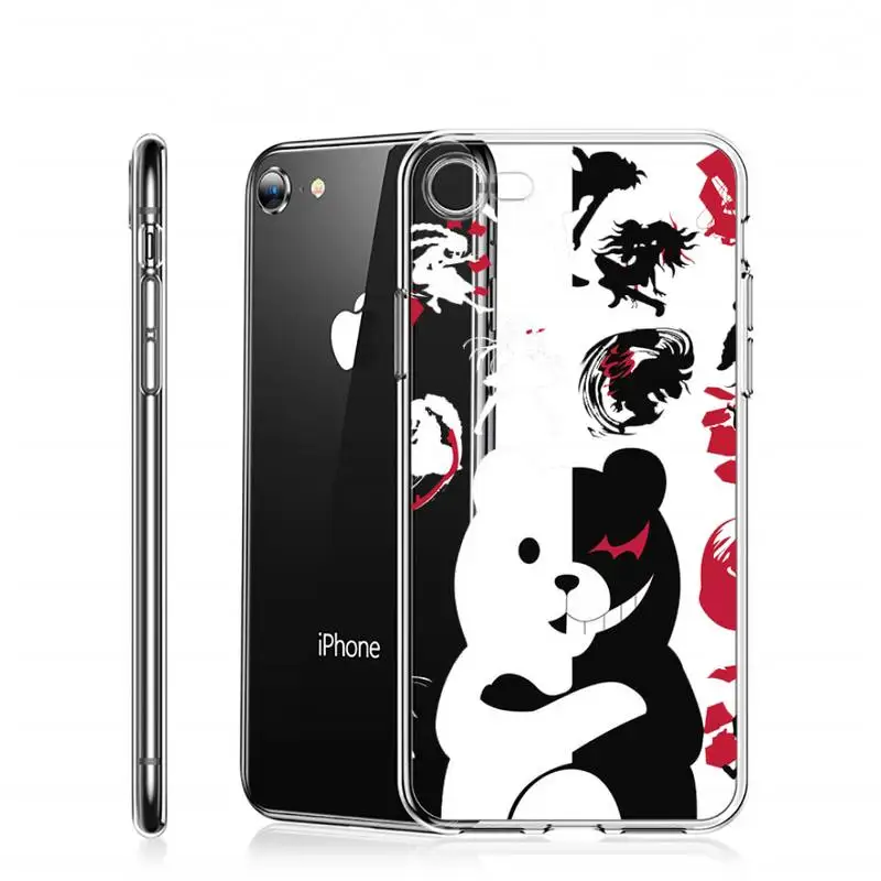 Danganronpa Black white bear printing Phone Case Transparent for iPhone 6 7 8 11 12 s mini pro X XS XR MAX Plus
Danganronpa Black white bear printing Phone Case Transparent for iPhone 6 7 8 11 12 s mini pro X XS XR MAX Plus