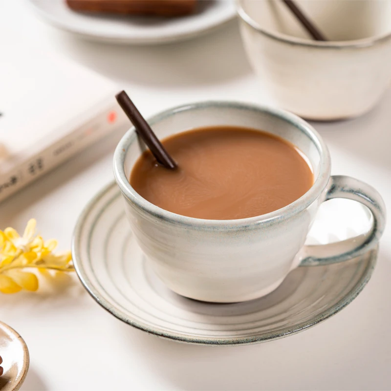 

Nordic Coffee Cup And Saucer Set Ceramic Cup For Home Tea Sets Tea Set Breakfast Cups Tea Set Teaware Кружка Tazas De Café