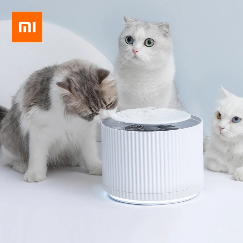 Диспенсер для воды Xiaomi Smart Cat, 1,88 л, 5-слойный фильтр, открывающийся на 360 градусов поддон для питья животных
Диспенсер для воды Xiaomi Smart Cat, 1,88 л, 5-слойный фильтр, открывающийся на 360 градусов поддон для питья животных