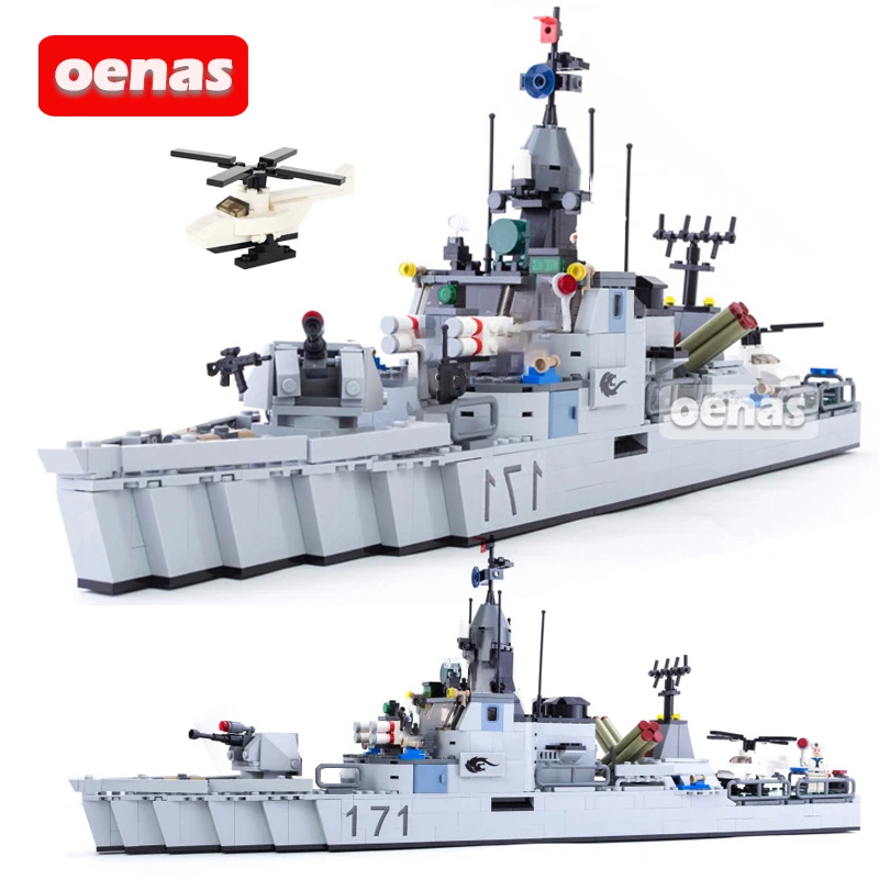 Конструктор MOC военный китайский флот, большая модель ракеты-разрушителя, строительные блоки, развивающие игрушки, подарок на день рождения...
Конструктор MOC военный китайский флот, большая модель ракеты-разрушителя, строительные блоки, развивающие игрушки, подарок на день рождения...