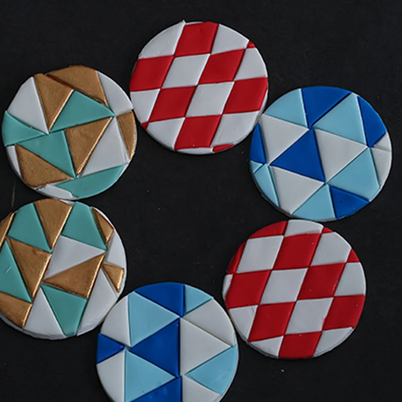3pcs Plastic Clay Cutter Hexagon/Round/Square/Fish Scales Geometric Shape Cutting Mold Designer Diy Earring Polymer Pottery Tool
3pcs Plastic Clay Cutter Hexagon/Round/Square/Fish Scales Geometric Shape Cutting Mold Designer Diy Earring Polymer Pottery Tool
