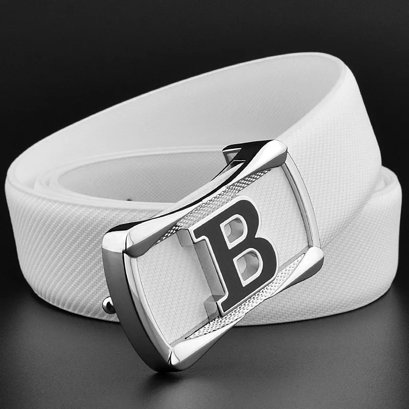 Ремень мужской из натуральной кожи с надписью B, модный белый пояс в Корейском стиле для джинсов, повседневный Роскошный дизайнерский бренд...
Ремень мужской из натуральной кожи с надписью B, модный белый пояс в Корейском стиле для джинсов, повседневный Роскошный дизайнерский бренд...