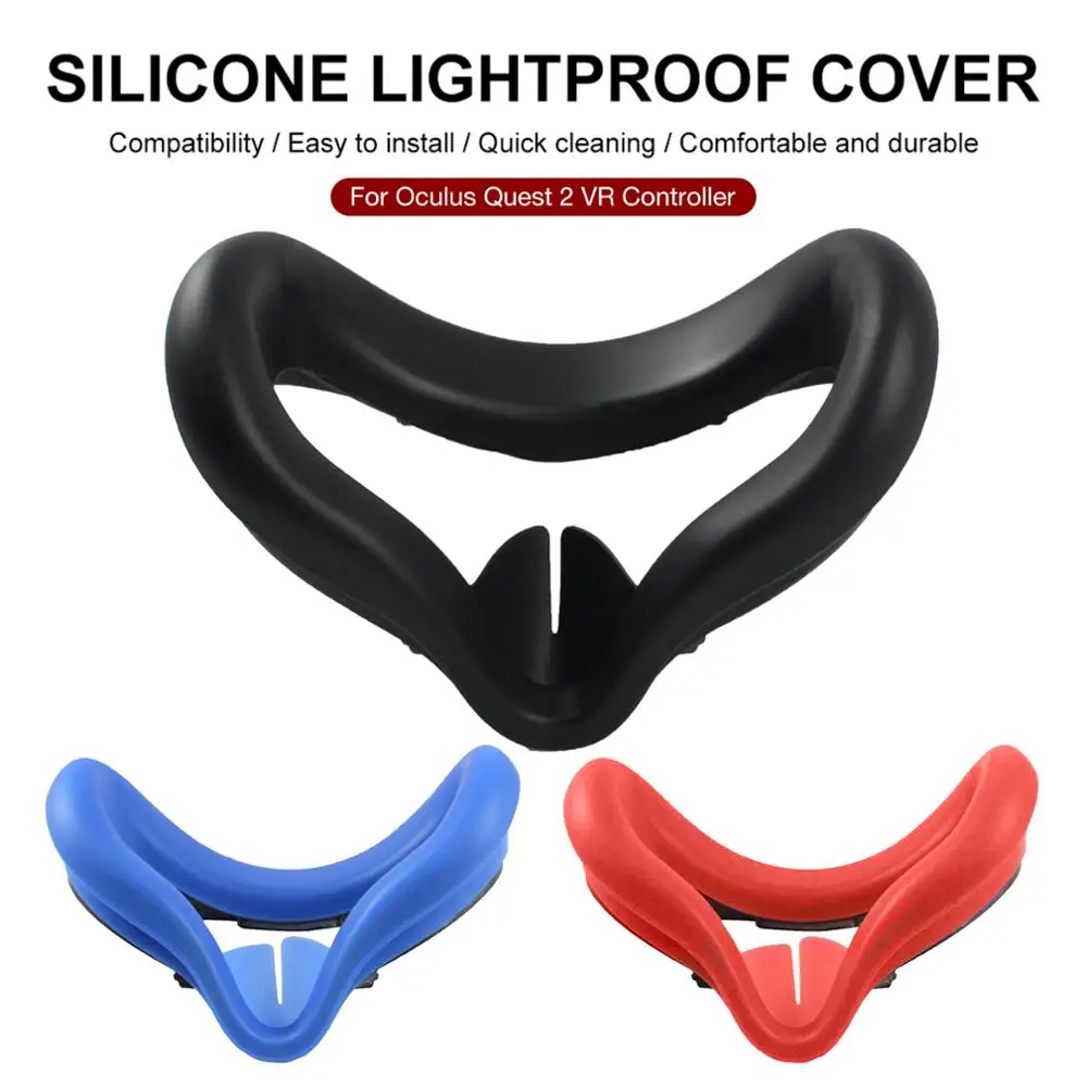 Eye Mask Cover For Oculus Quest 2 VR Glasses Silicone Anti-sweat Anti-leakage Light Blocking Eye Cover Pad For Oculus Quest 2
Eye Mask Cover For Oculus Quest 2 VR Glasses Silicone Anti-sweat Anti-leakage Light Blocking Eye Cover Pad For Oculus Quest 2
