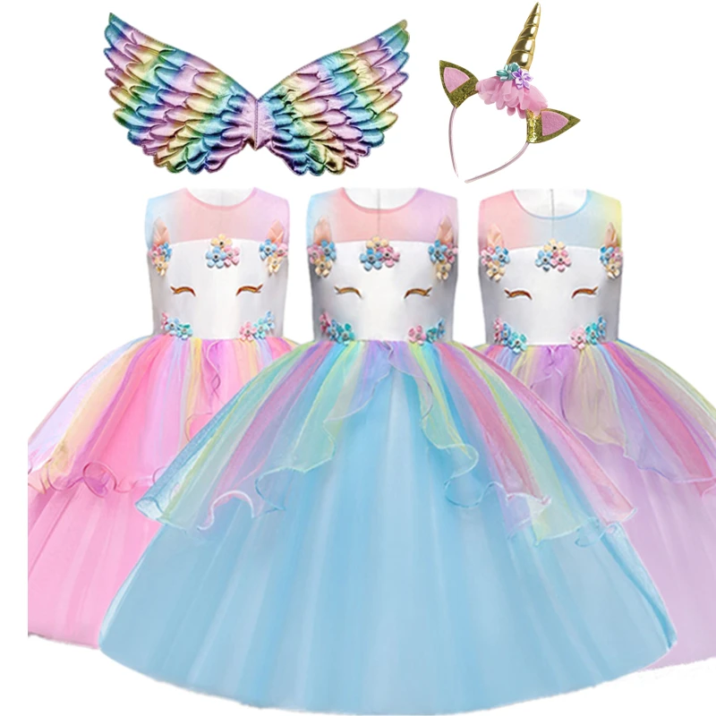 Kids Girls Xmas Tutu Dress Unicorn Gown for Children Christmas Party Clothing Princess Dresses 4-10y Halloween Costume for Girl
Kids Girls Xmas Tutu Dress Unicorn Gown for Children Christmas Party Clothing Princess Dresses 4-10y Halloween Costume for Girl